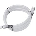 Magnetický samonavíjecí USB nabíjecí kabel (Type-C to Type-C)(90cm)