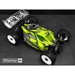 Vision čirá karoserie - XRAY XB8 2020 předříznutá