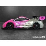 HYPER-GT8 1/8 GT čirá karoserie pro rozvor 325mm