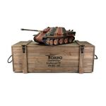 TORRO tank PRO 1/16 RC Jagdpanther vícebarevná kamufláž - infra IR - Servo