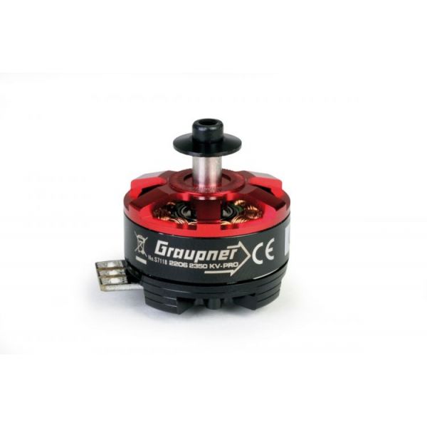 ULTRA PRO 2206-1600KV Brushless Motor CCW/levotočivý/tlač. a pravotočivý závit