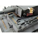 TORRO tank PRO 1/16 RC Tiger I dřívější verze šedá kamufláž - BB - kouř z hlavně