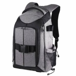 Puluz camera backpack with solar panels 14W, USB port (grey) PU5012H