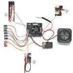 2,4 GHz hlavní řídící deska +zvukový modul