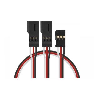 4701 J ”Y”-kabel Futaba plochý silný krátký 150mm (PVC)