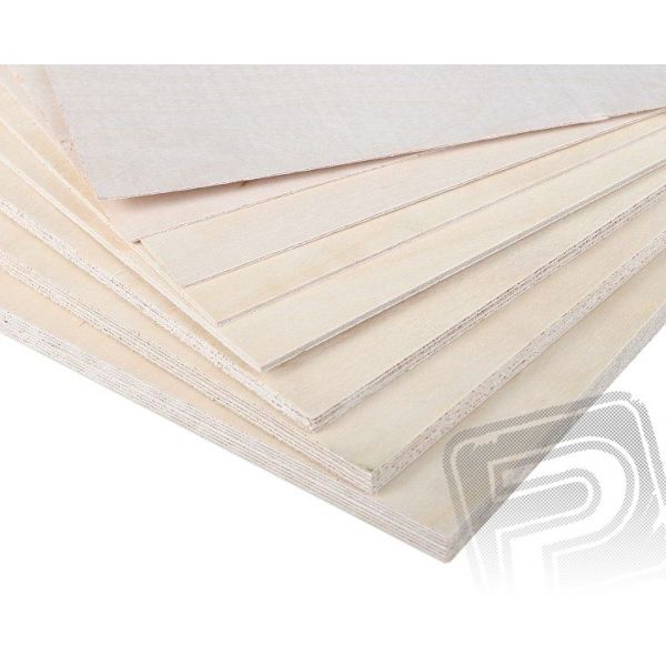 Překližka Letecká Březová 0,4x750x300mm