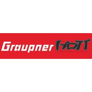Banner reklamní ”Graupner HOTT” 3400x960mm