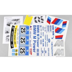 Polepy, BMW M3 ALMS, čirá