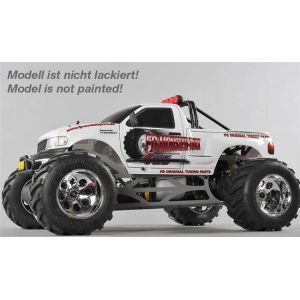 FG Stadium Truck WB 535, 4WD, RTR, čirá karoserie