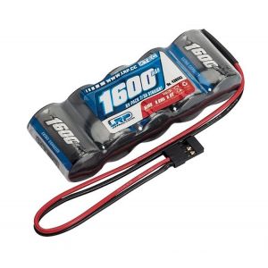 XTEC RX-pack Straight 2/3A NiMH - JR - 6.0V - 1600mAh