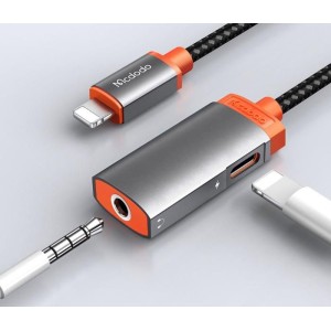 Lightning to DC3.5 + Lightning Audio Adapter (2.4A)