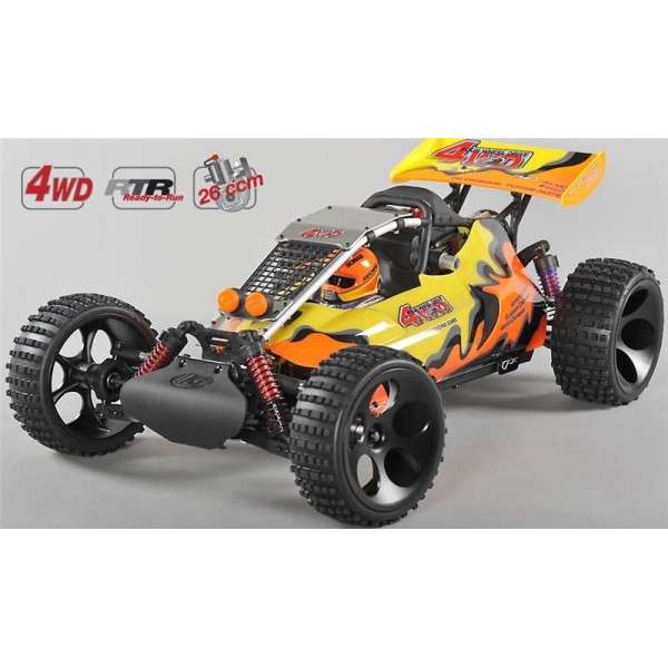 FG Buggy WB 535, 4WD, RTR, lakovaná karoserie karoserie