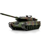 TORRO tank PRO 1/16 RC Leopard 2A6 kamufláž - Airsoft BB kouř z hlavně