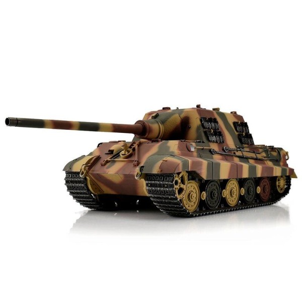 TORRO tank PRO 1/16 RC Jagdtiger vícebarevná kamufláž - BB Airsoft včetně kouře