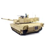 TORRO tank 1/16 RC M1A Abrams písečná kamufláž - BB Airsoft+IR (kovové pásy)