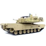 TORRO tank 1/16 RC M1A Abrams písečná kamufláž - BB Airsoft+IR (kovové pásy)