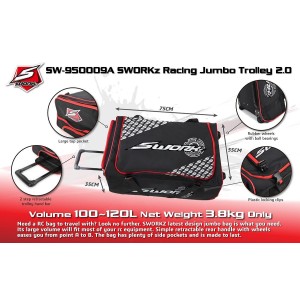 SWORKz Racing Jumbo Trolley II, 1 ks.