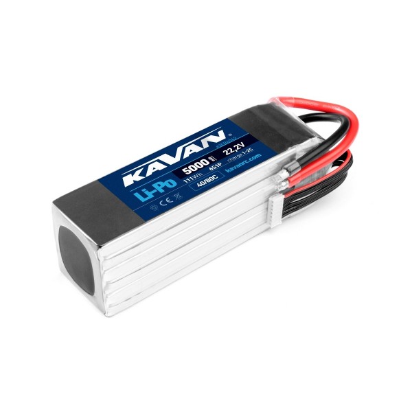 KAVAN Li-Po 5000mAh/22,2V 40/80C, 111Wh