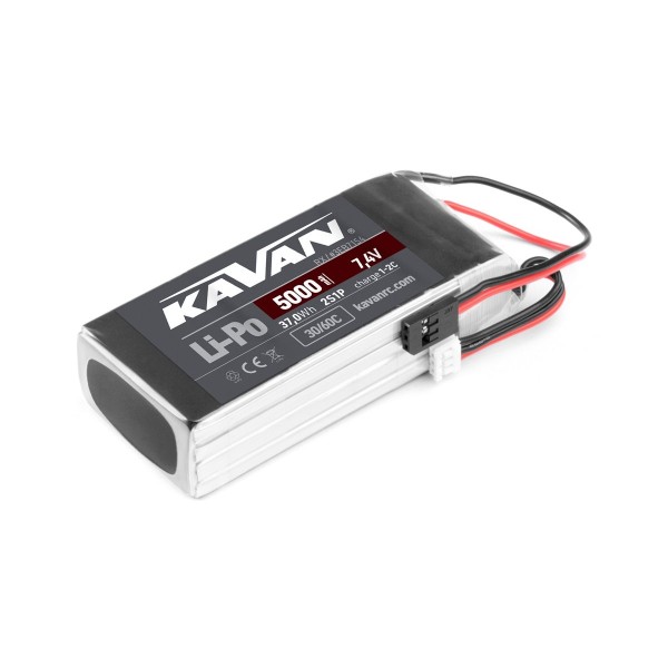 KAVAN Li-Po 5000mAh/7,4V 30/60C RX