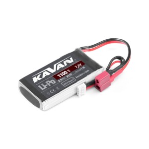 KAVAN Li-Po 1100mAh/7,4V 30C + Dean T