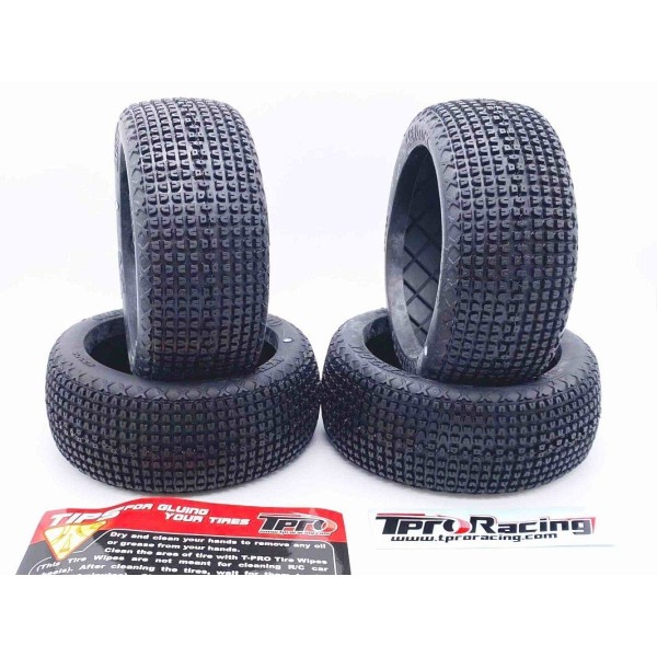 TPRO 1/8 OffRoad Racing guma KEYLOCK - ZR Soft T3 směs 4 ks.