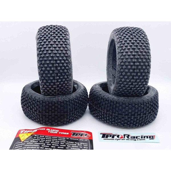 TPRO 1/8 OffRoad Racing guma MEGABLOCK - ZR Soft T3 směs 4 ks.