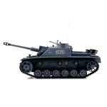 TORRO tank 1/16 RC Sturmgeschütz III, provedení G, šedá kamufláž-BB Airsoft (kovové pásy)