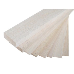 100x10cm Balsa 1,5 mm standard