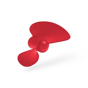 Lodní šroub 45X/M4 červený Nylon 2L