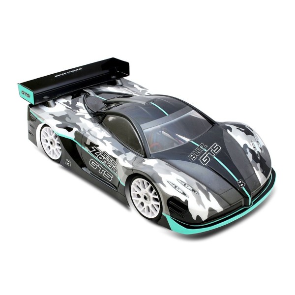 Lexanová karoserie čirá BLITZ 1/8 GT5 ZONDA včetně křídla, tlouštka 0,7mm