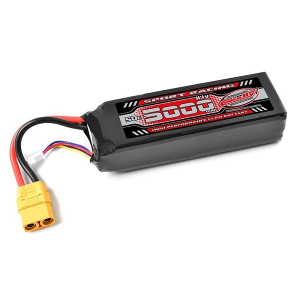 Sport Racing 60C - 5200mAh - 11,1V 3S - LiPo Semi-Soft case - XT90