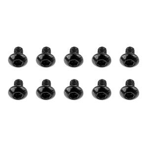 M2x0,4x3mm šroub s imbusouvou půlkulatou hlavou, 10ks.