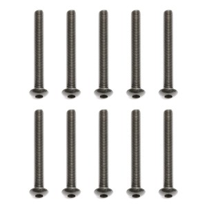 M3x26mm šroub s imbusouvou půlkulatou hlavou, 10ks.
