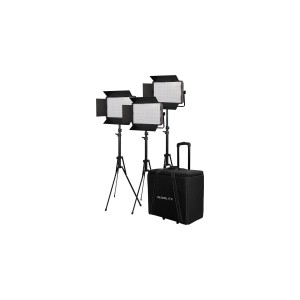 Kit Nanlite 3 light kit 900DSA w/Trolley Case +amp; Light Stand