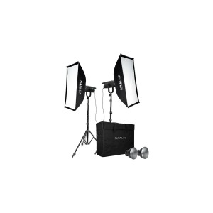 Nanlite FS-150 Sada 2 LED svetel se stojany a softboxy