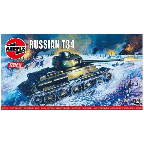 Airfix T34 (1:76) (Vintage)