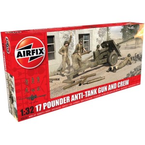 Airfix 17 librové protitankové dělo (1:32)