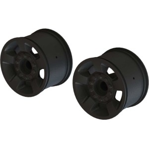 Arrma disk kola 2.8” 14mm černý (2)