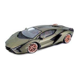 Bburago Lamborghini Sián FKP 37 1:18 zelená metalíza