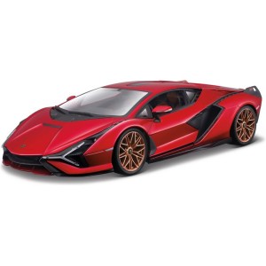 Bburago Lamborghini Sián FKP 37 1:18 červená