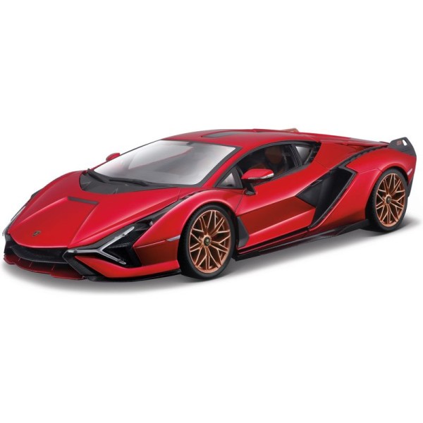 Bburago Lamborghini Sián FKP 37 1:18 červená