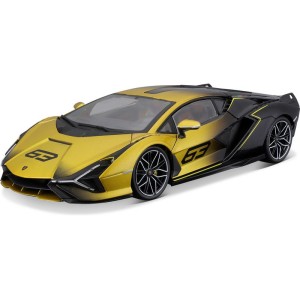 Bburago Lamborghini Sián FKP 37 1:18 žlutá