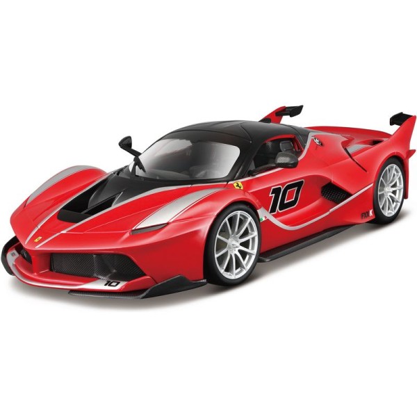 Bburago Ferrari FXX K 1:18 červená metalíza