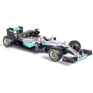 Bburago Plus Mercedes AMG Petronas W07 1:18 Hamilton