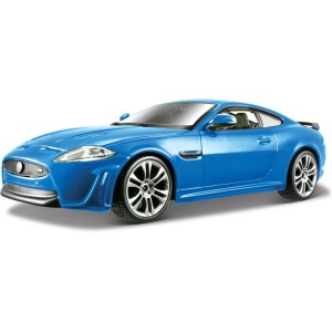 Bburago Plus Jaguar XKR-S 1:24 modrá