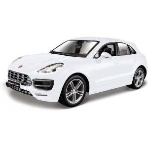 Bburago Plus Porsche Macan 1:24 bílá metalíza