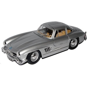 Bburago Mercedes-Benz 300 SL 1954 1:24 stříbrná