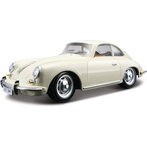 Bburago Porsche 356B Coupe 1961 1:24 krémová