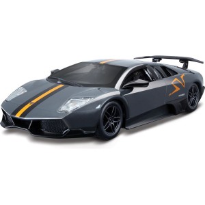 Bburago Lamborghini Murciélago LP 670-4 SV 1:24 China LE šedá metalíza