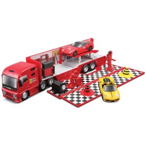 Bburago Ferrari Racing Hauler